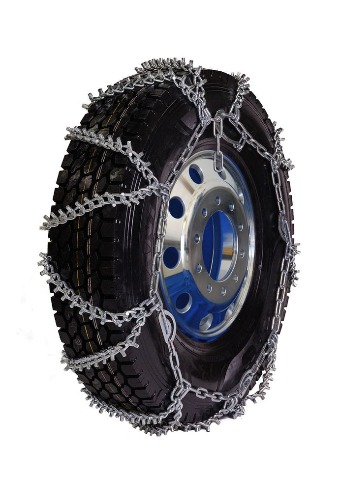 320/75-24 pewag USA made 8mm Zig Zag Studded Single Truck Tire Chain